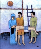 Station 13 : Jésus est descendu de la croix - Chemin de croix